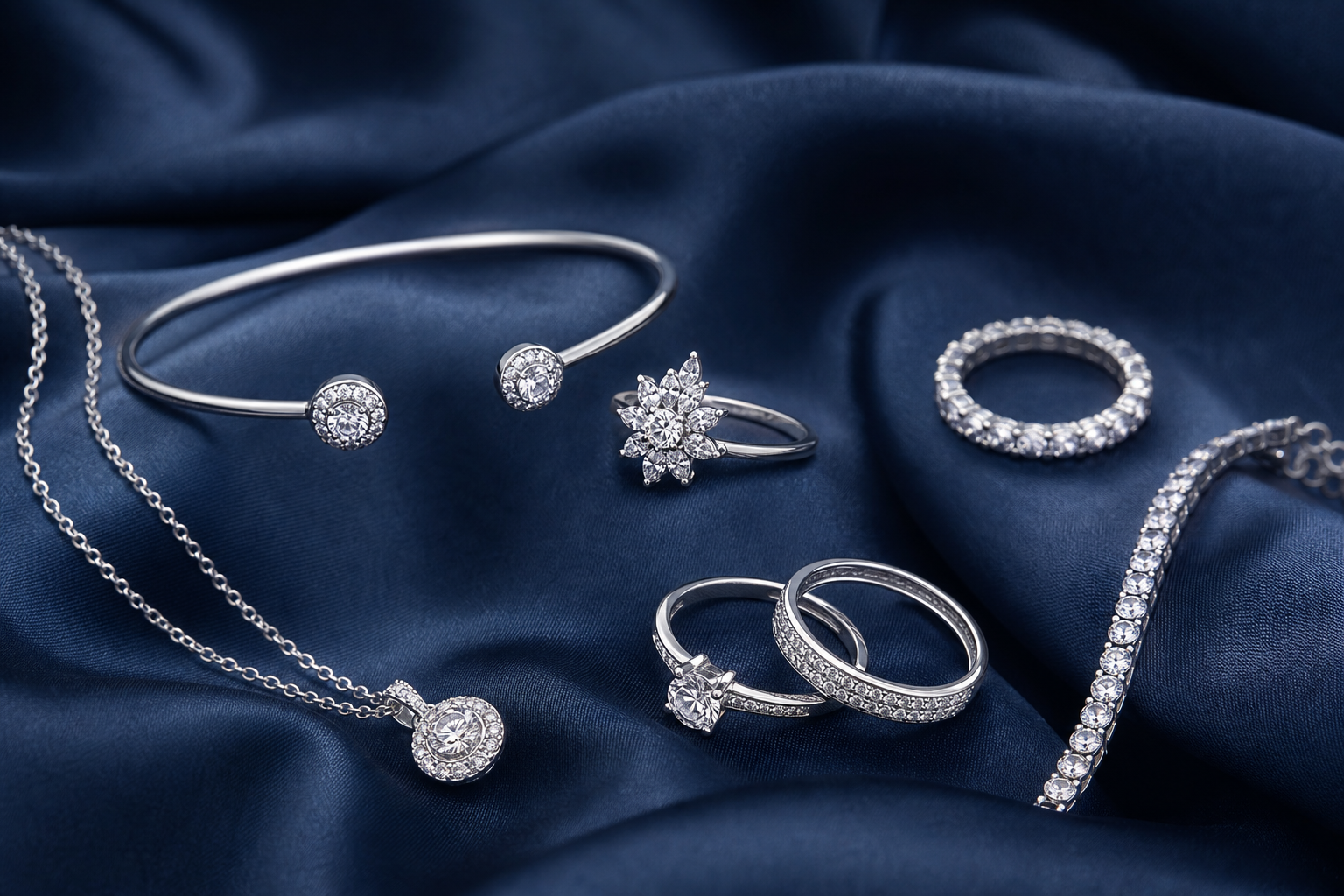 Premium sterling silver jewelry collection by Silver Glow